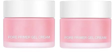 Magical Perfecting Base Face Primer, Pore Primer Gel, Poren Minimierende Make-up-Grundierung, Langanhaltend Wasserdicht Pore Minimizer Primer, Natürliches Makeup Base (2PCS)