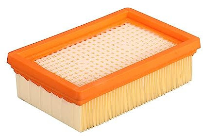Filtro de pliegue plano para Kärcher WD4/WD5/WD6/MV4/MV5/MV6, filtro HEPA piezas de repuesto para aspiradoras Kärcher