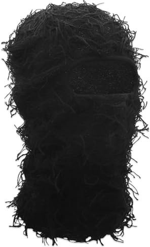 Udbrud Sturmhaube Winter, Winddicht Thermo Balaclava Gesichtsmaske Skimaske Balaclava für Damen und Herren Knitted Winter Maske für Outdoor Sports Radfahren, Skifahren, Motorrad, Fahrrad
