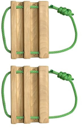 Harilla Kletter-Hangboard, Klimmzug-Griffbrett, Kletter-Griffbrett, Oberkörpertraining, Trainingshilfe, Holz-Hangboard für die Tür