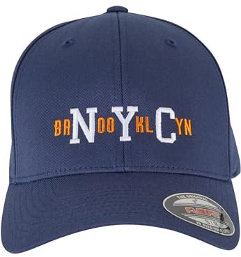 Mister Tee Herren NYC Brooklyn Flexfit Cap L/XL Navy