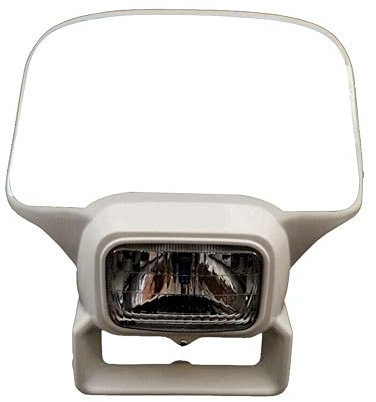 Adesivo tabella compatibile con moto Honda XR 600 R, XR 400 R, XR 250 R, XR versione americana varie colorazioni (Bianco)