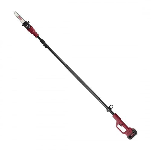Archman PE04AT Svettatoio Sega ad Asta Telescopica/Potatore a Catena a Batteria, Lunghezza Massima di 2,7 m, Lama da 20 cm, 2 Batterie da 21v 4.0ah,Ultra leggero peso 2,9 kg,Motore Brushless 800watt