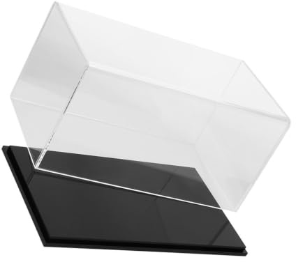 1: 65 Automodell Displaybox aus Acryl, Staubdicht für Sammler | Innenraum Aufbewahrung, Stabile Leichte Vitrine, Geeignet für Mineralien und Kleine Modellautos