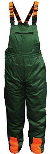 Unbekannt KWF Pantalon de Protection Contre Les coupures Vert Vert/Orange 52