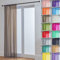 John Aird Lucy Woven Voile Slot Top Curtain Panels (Mocha, 58 Wide x 90 Drop)