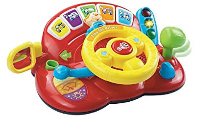 VTech 166603 Baby Tiny Tot Driver Simulateur de Conduite Multicolore pour bébé