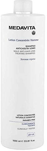 Medavita, Lotion Concentrée Homme Shampoo gegen Haarausfall, pH 4,8, 1000 ml