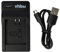 vhbw Chargeur Compatible avec Canon PowerShot A3500 is, A3400 is, A4000, A3500, A4000 is caméra caméscope Action-cam + témoin de Charge 4,2 V