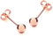 Carissima - Boucles d'oreilles - Or rose 18 cts - 7.55.5833