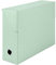 Rössler SOHO Archivbox A4 |Aufbewahrungsbox mit Deckel Pappe | Dokumentenbox A4 | Box mit Deckel | Aufbewahrungsbox mit Deckel Karton | 335 x 95 x 255 mm | 1 Stück | Farbe: Grün | Mint