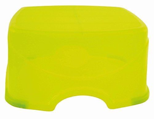 Bieco 79000116 - Kinder Tritthocker und Sitz in einem, grün, einstufig, Tritthöhe ca. 14 cm, ab 12 Monate bis etwa 10 Jahre