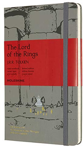 Moleskine Notizbuch - Herr der Ringe, Large, A5, Liniert, Hard Cover, Moria