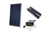 Kit Fotovoltaico 1 Kw Giornaliero Pwm Inverter 4000w Isola Solare Pannello 100 W