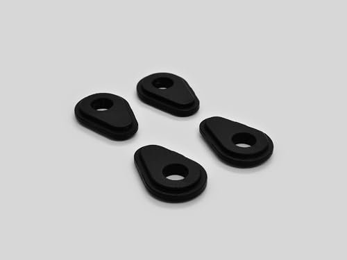 ZIEGER 10008015 Adapterplatten für Motorrad Blinker Indy Spacer Blinkeradapter Blinkerverkleidung M10