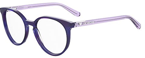 Moschino Love Unisex Mol565/tn Sunglasses, HKZ/17 Violet HVNA, 49