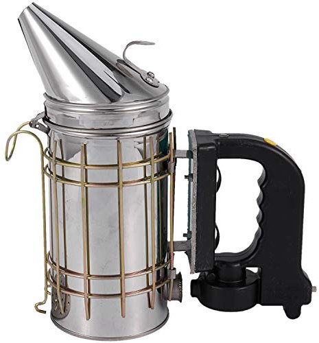 Puooifrty Bee Smoker Elektrisch Imkerei für Bee Smoker Imker Imker Imkerei Edelstahl Langlebiges Material