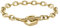 Armani Exchange Bracelet for Men , Length: 220MM, Width: 17.5MM, Height: 20MM Gold Stainless Steel Bracelet, AXG0104710