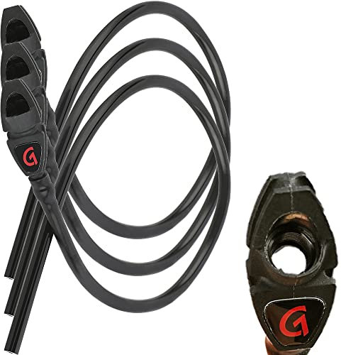 wolfman 3Pcs Bogenschießen Peep Sight Verbindung Bogenrohr Peep Sight Bogen String Rohr kann Innenkern und Klärer für Jagdschießen montiert Werden (Schwarz)