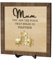 Targa puzzle personalizzata con nome in legno con scritta You Are The Piece That Hold Us Together, regalo per la festa della mamma, puzzle con nomi per bambini, regali per la mamma da figlia e