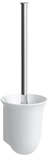 LAUFEN The New Classic WC-Bürstengarnitur, Saphirkeramik, H8738527570001, Farbe: Snow (weiß matt)