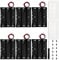 6 PCS 18650 Battery Holder, KUOQIY 3 x 3.7V Battery Holder Case with Wire Leads, with 2 PCS Plastic Battery Storage Box & Screwdrivers & Screws