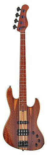 Sadowsky MasterBuilt 21-Fret M/M Bass, Limited Edition 2022, 4-String - Natural Transparent High Polish