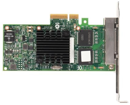 Scheda di Rete Pcie Pcie Gigabit Rj45 per Nic 1Gb Adattatore Adattatore 2.1 1000Mbps 10 I35 4 Rj45 X4 Scheda di Rete del Computer Adattatore Schede di Rete