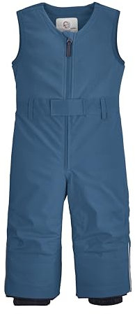 first instinct by killtec Kinder Wärmende Latzhose mit Schneefang FISW 34 MNS SKI PNTS, ocean, 110, 42256-000