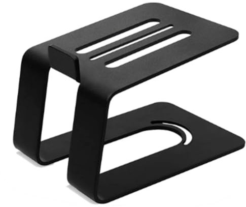 HiCOZZIE Pieds Anti-Vibrations Support D'Enceinte de Bureau Soigneusement Équipé de Patins Antidérapants Installation Facile