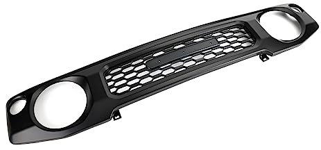 Artudatech Griglia anteriore paraurti anteriore griglia anteriore bumper grille fit per Suzuki Jimny JB74 2019-2023 nero