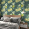 Yullpaper Papier Peint Vert Motif Feuilles De Ginkgo Papier Adhesif pour Meuble Papier Peint Adhesif Mural Chambre Salon Rouleau Adhesif Decoratif Vert Feuilles Film Autocollant Meuble 44,5cm x 300cm