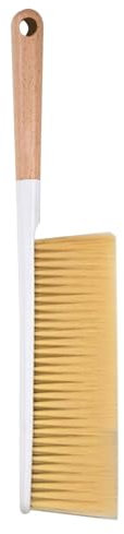 Balai à Main, Balai à Main, Brosse de Banc Suspendue, Brosse d'atelier à Manche en Bois, Brosse à Balai à Main, Brosse de Nettoyage de la poussière à Poils Souples pour Voitures et Maison