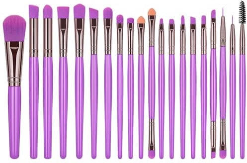 Make-up-Pinsel-Kollektion, Concealer, Lipliner-Pinsel für Schönheitsbegeisterte, einfache Anwendung, 20 Stück