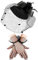 Vintage Stil Handgemachte Große Schleier Frauen Feder Haar Fascinator Hochzeit Mesh Kurze Handschuhe Für Braut Accessoires