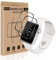 VSEER 2 Stück Schutzfolie für Panzerglas für Apple Watch Series 4/5/6/se 40mm, Antifouling Anti-Staub für Series 4/5/6/se 40mm Schutzglas, Kratzfest Wasserdicht HD Apple Watch 40mm Panzer Schutz Glas
