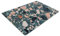 Pagnanno. Chopping Board-Catering Cutting Set-Kitchen Board-Glass Worktop Savers-Sink Chopping Board-Large-Worktop Protectors Heat Resistant-Marble Effect Teal & Pink - Design 18, 20x30cm (Pack of 1)