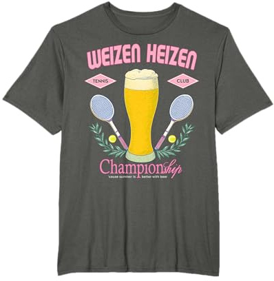 WEIZEN HEIZEN 2 - TENNIS CLUB X ON VACATION Sport & Urlaub T-Shirt