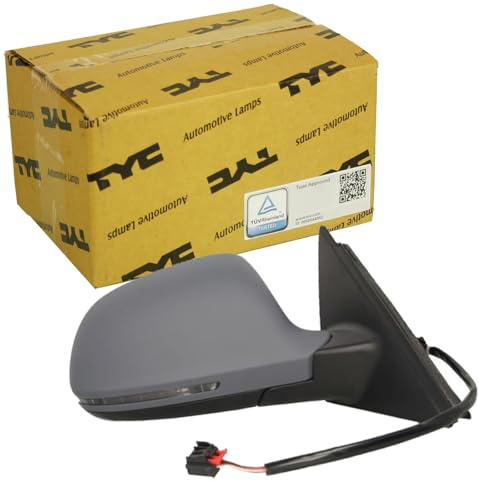 Exterior Rear-View Mirror Right Convex Beheiz Bar for A4 (8 K2, B8) 11/07 – 05/09