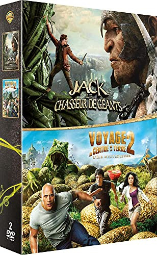Coffret 2 films : jack le chasseur de géants ; voyage au centre de la terre 2 [FR Import]