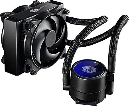 Cooler Master MasterLiquid Pro 140 Sistema di Raffreddamento a Liquido 'Radiatore da 140mm , Radiatore da 140mm , LED Blu' MLY-D14M-A22MB-R1