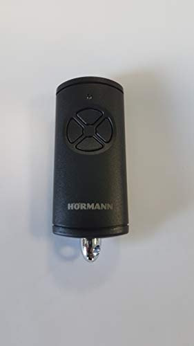 Hörmann HSE4 868 BS BiSecur struttura nero opaco trasmettitore manuale 868,3 MHz BiSecur 4 canali telecomando (4511738). Telecomando originale Hörmann di alta qualità per il miglior prezzo!!!