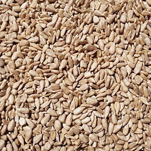 Supravit Sonnenblumenkerne geschält I 2,5kg Beutel Vogelfutter I Ganzjahresfutter für Wildvögel I Frische ölhaltige Kerne aus besten Anbaugebieten