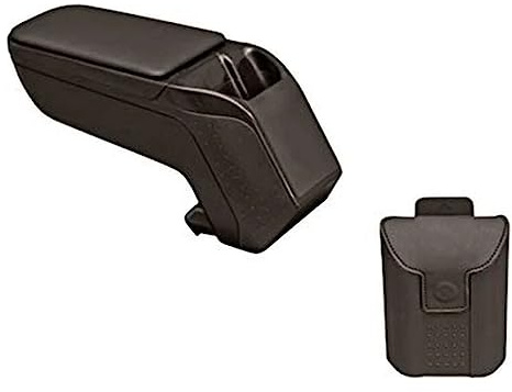 ARMSTER 2 Apoyabrazos Específico Negro para Seat Arona (2018-), con compartimento de Almacenaje y Abatible