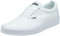 Herren Vans Größe 38,5, Doheny Sneaker Triple White Canvas Sportschuhe, Low-Top Turnschuhe für Herren, Leichte Herrenschuhe von Vans Active Wear Range (EU 38,5)