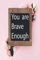 You are Brave Enough: Great Motivational, Unique Notebook, Journal, Diary 6 x 9 120 pages , Funny Journal Gift for girls Yoga Classes At The Gym ... To Write In For Women Girl power collection