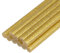 sourcing map Mini Hot Glue Sticks for Glue Gun 0.27-inch x 4-inch Gold Glitter 10pcs