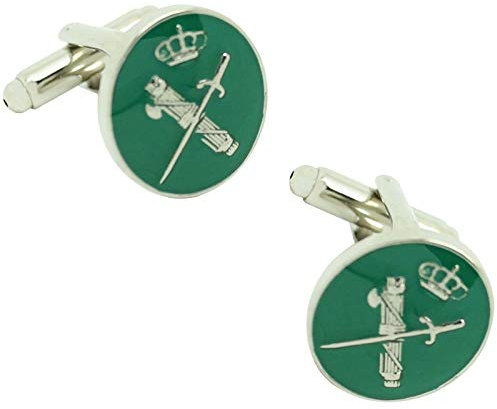 MASGEMELOS - Gemelos Emblema Redondo Guardia Civil Cufflinks