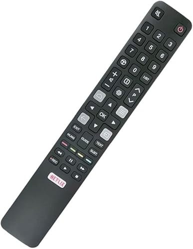 Ersatz Fernbedienung für TCL Thomson Smart TV 4K UHD ARC802N RC802N 32ES560 32ES580 40ES560 43EP640 43EP660 50DP660