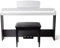 Alesis AHB-1 – Supporto e Panca in Legno per Pianoforte Digitale con Tre Pedali: Soft, Sostenuto e Sustain, Compatibile con Alesis Recital Grand e Prestige Artist